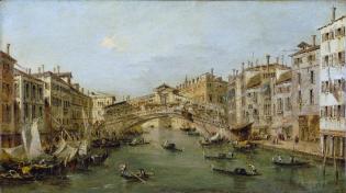 Картина Венеция Риальто, Мастерская Франческо Гварди